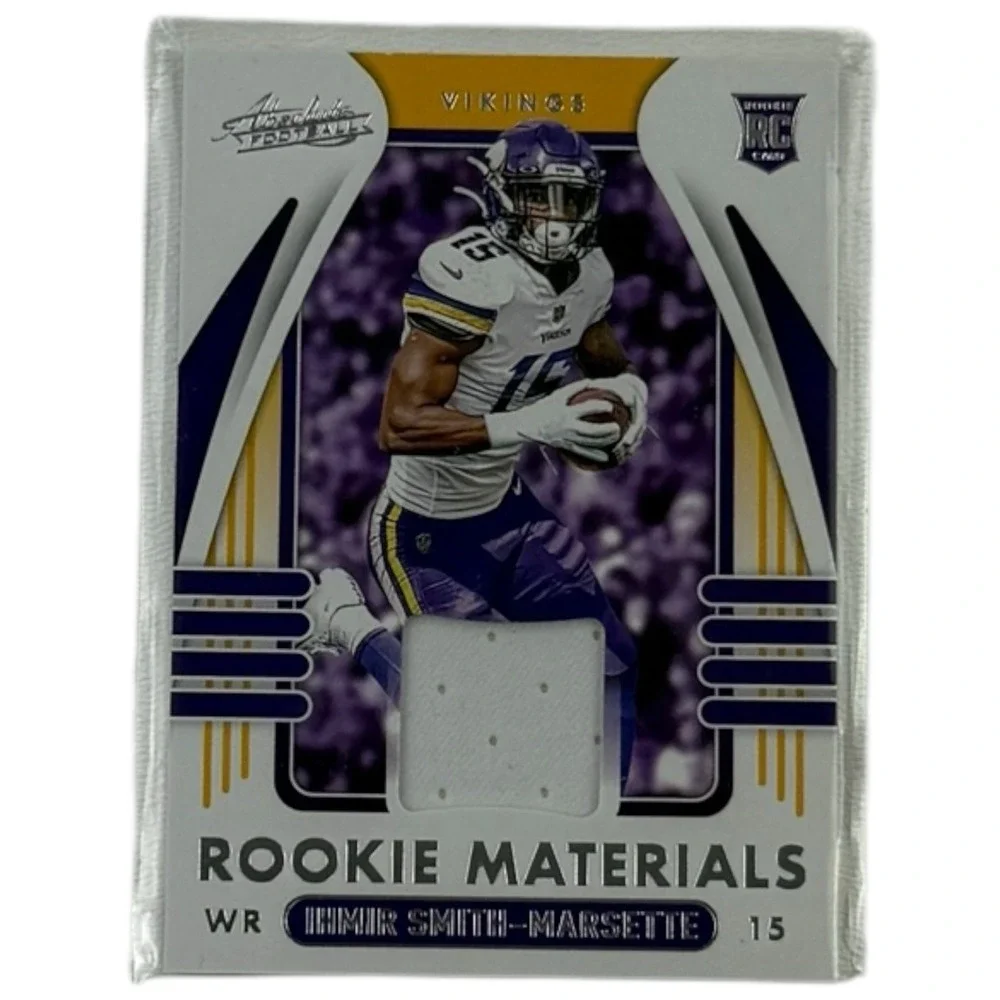 Ihmir Smith-Marsette Rookie Materials‎ Patch 2021 Panini Absolute Card #ARM-ISM